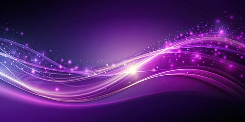 Purple abstract wave graphic background with a dazzling effect , purple, abstract, wave, graphic, background, design, artistic
