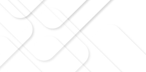 Abstract white background with diamond and triangle shapes layered in modern abstract pattern design.Grey white abstract square background geometry shine and layer element vector for presentation.