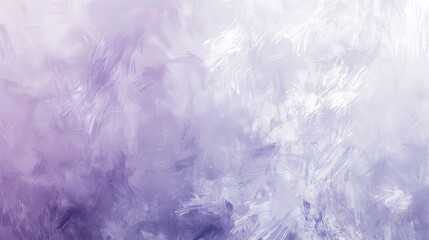 Wall Mural - Flowing brushstrokes with pastel glows on a silvery white to lavender gradient
