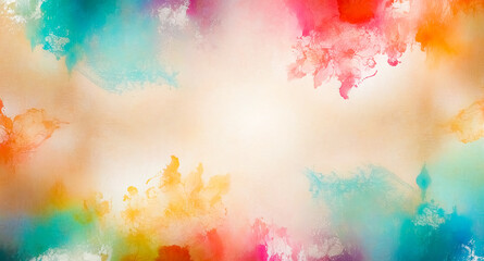 Wall Mural - Abstract Watercolor Background