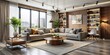 © Woonsen - Modern living room with contemporary furniture and minimalist decor, modern, living room, contemporary, furniture