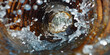 © ConceptStudio - The water inside the rusty pipe