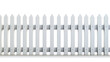 © Creative-Touch - set of white wooden fence isolated