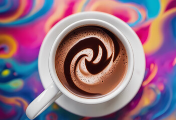 Cup of hot chocolate