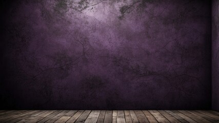 Wall Mural - Dark purple grunge texture background with effect

