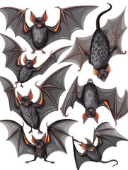 Poster - Bats in flight