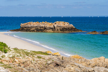 Poster - Île Saint-Nicolas des Glénan-Archipels, Frankreich