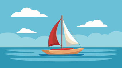 Wall Mural - boat on the sea