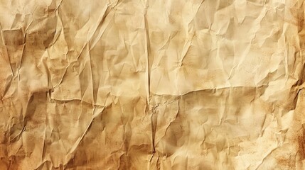Wall Mural - Vintage paper texture with a brown aged and empty appearance