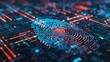 © buraratn - A fingerprint scan representing personal identification and security