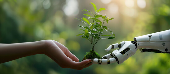 Human Robot Collaboration in Environmental Conservation for Sustainable Development