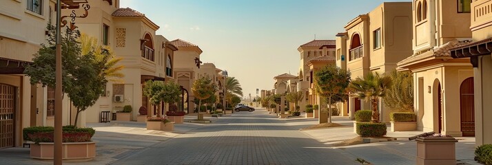 Wall Mural -  abu dhabi neighborhood 