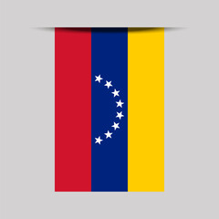 Wall Mural - Venezuela Banner Flag Vector Illustration