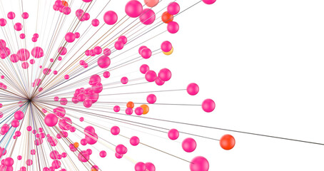 Fototapete -  people network structure HR - Human resources management and recruitment