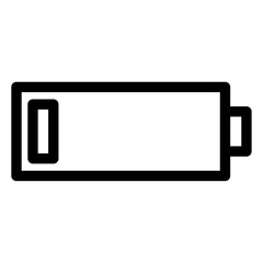 Poster - low battery icon 