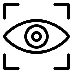 Sticker - eye icon 