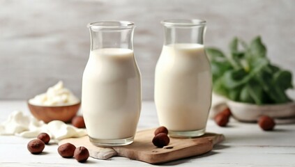 dairy products with milk