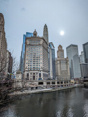 Wall Mural - Chicago street scenes during day