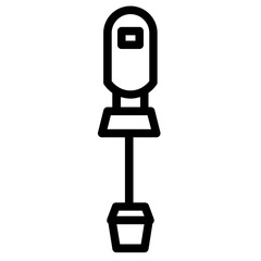 Poster - Machine Toolkit Build Line Icon