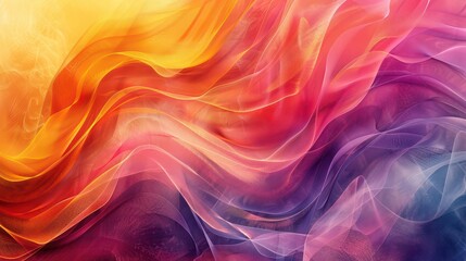 Leinwandbilder - Swoosh abstract design with intricate patterns and vibrant hues, creating a visually captivating effect. --ar 16:9 --style raw --stylize 250 Job ID: 559654e4-77ab-45d0-bd79-3cddd5ed00bb