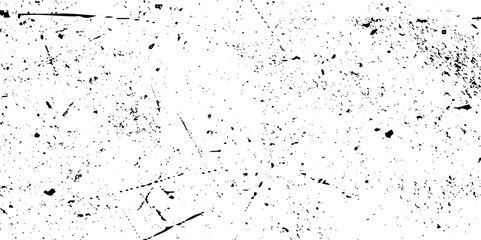 Grunge background of black and white. Black grunge texture. Place over any object create black dirty grunge effect. Pattern of spots, dust, dirt on old surface. 