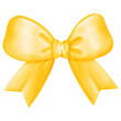 © moji1980 - Yellow Bow Watercolor.