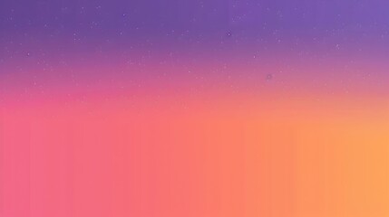 Sticker - Gradient light orange to purple abstract backdrop