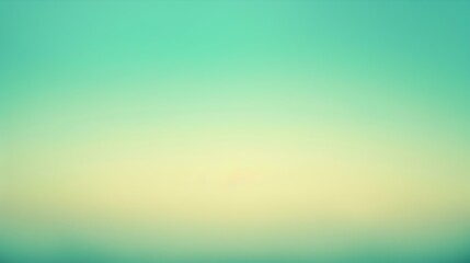 Gradient light teal to lime abstract banner