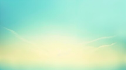 Wall Mural - Gradient light cyan to olive abstract background