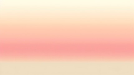 Gradient light ivory to salmon abstract banner