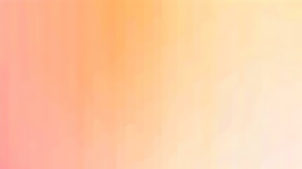 Wall Mural - Gradient light peach to apricot abstract banner