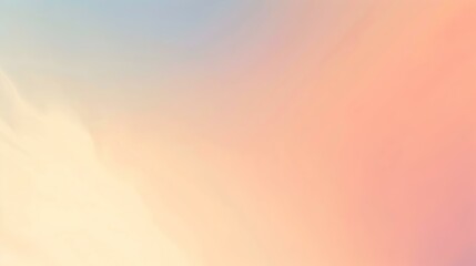 Wall Mural - Gradient light peach to cobalt abstract effect