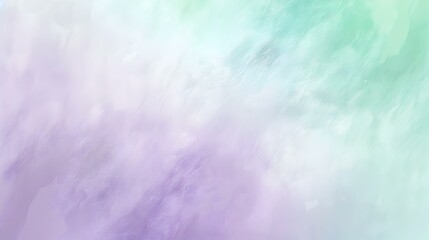 Poster - Gradient light mint cream to Purple abstract background