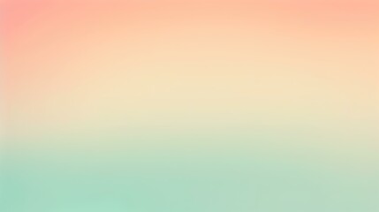 Wall Mural - Gradient light pale turquoise to papaya abstract background