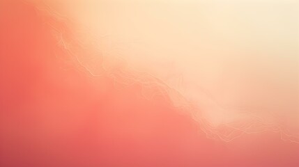 Wall Mural - Gradient light papaya whip to rosy abstract background