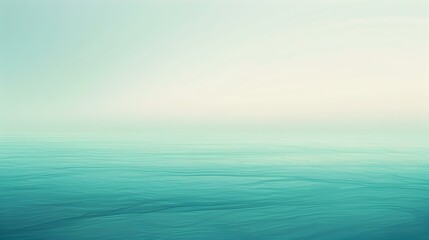 Poster - Gradient light aqua to dark sea abstract effect