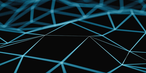 triangle shape abstract wallpaper backgrounds. 3d rendering