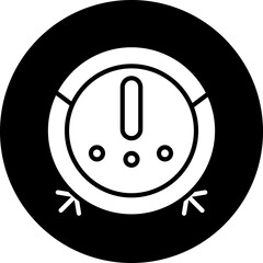 Sticker - Smart Vecuum Cleaner Icon Style