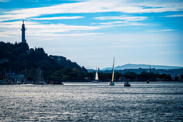 Wall Mural - Trieste International Regatta. Barcolana Show