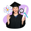 © Rawpixel.com - Science graduate woman png, education remix, transparent background