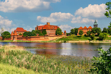 Wall Mural - Malbork Castle, capital of the Teutonic Order in Poland	
