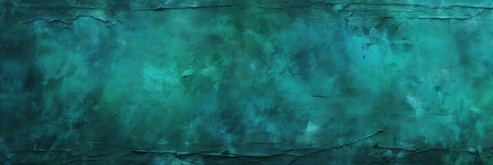 Wall Mural - Abstract Blue-Green Textured Background