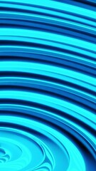 Wall Mural - Blue funnel.Design.A bright background on which swirling blue lines of different shades slowly twist in animation.