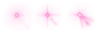 © Rawpixel.com - Pink light effect set
