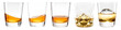 © Rawpixel.com - PNG Variety of whiskey glasses set