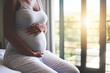 © ClearConcept/peopleimages.com - Woman, pregnant and hands on stomach for growth, bonding and maternal health as motherhood on bed. Mother, abdomen and pregnancy with care for feeling movement, connection and relax in home bedroom