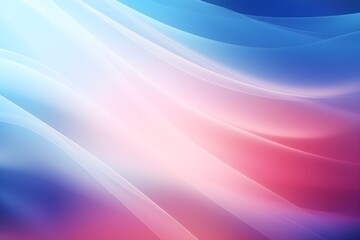 Sticker - Abstract pastel background blending blue pink waves with light rays flowing through for wallpaper cover banner design