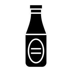 Sticker - Sauce bottle Icon