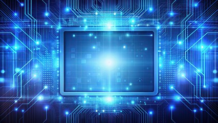 Abstract computer technology background, digital, data, coding, programming, internet, network, information