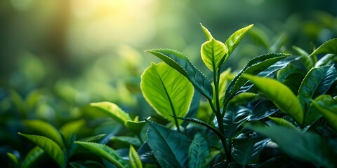 The Origins of Green Tea Leaves. Concept History, Cultivation, Processing, Types, Health Benefits